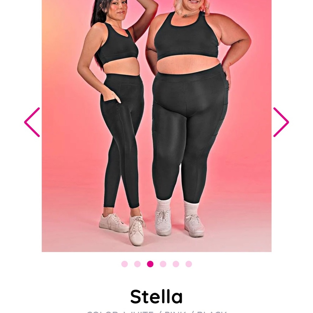 POPFIT STELLA patterned leggings with pockets